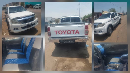 Toyota Hilux 2013 diesel, boîte manuelle en bon état