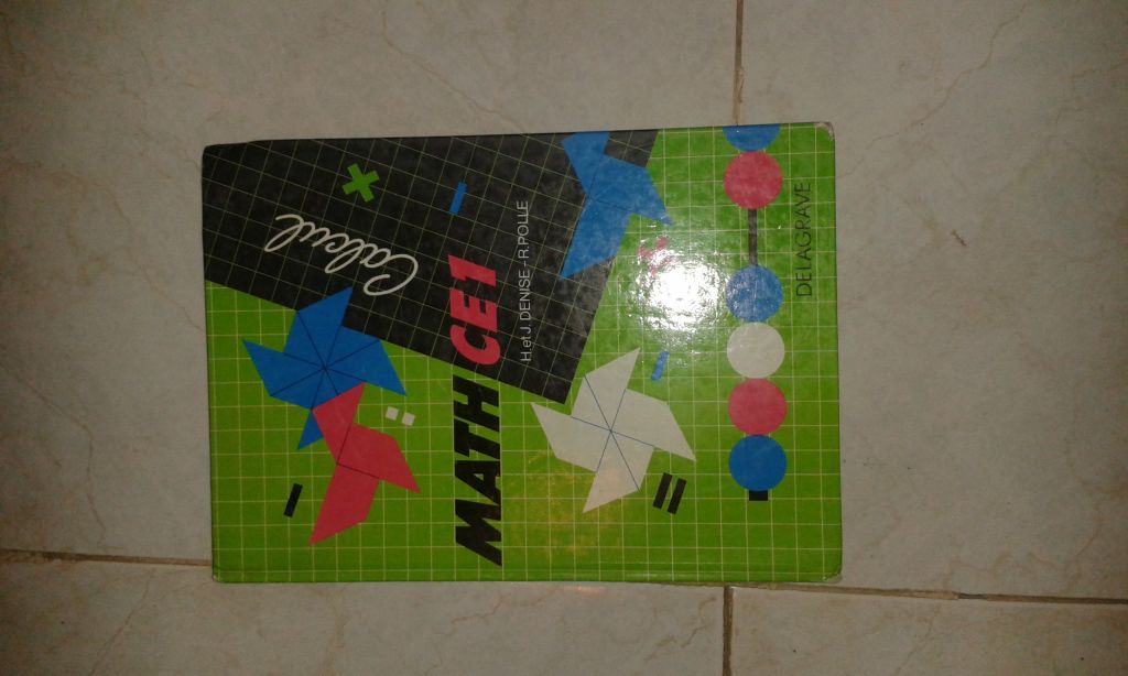 livre de Math calcul