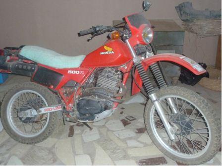 Moto Honda 500 xlr