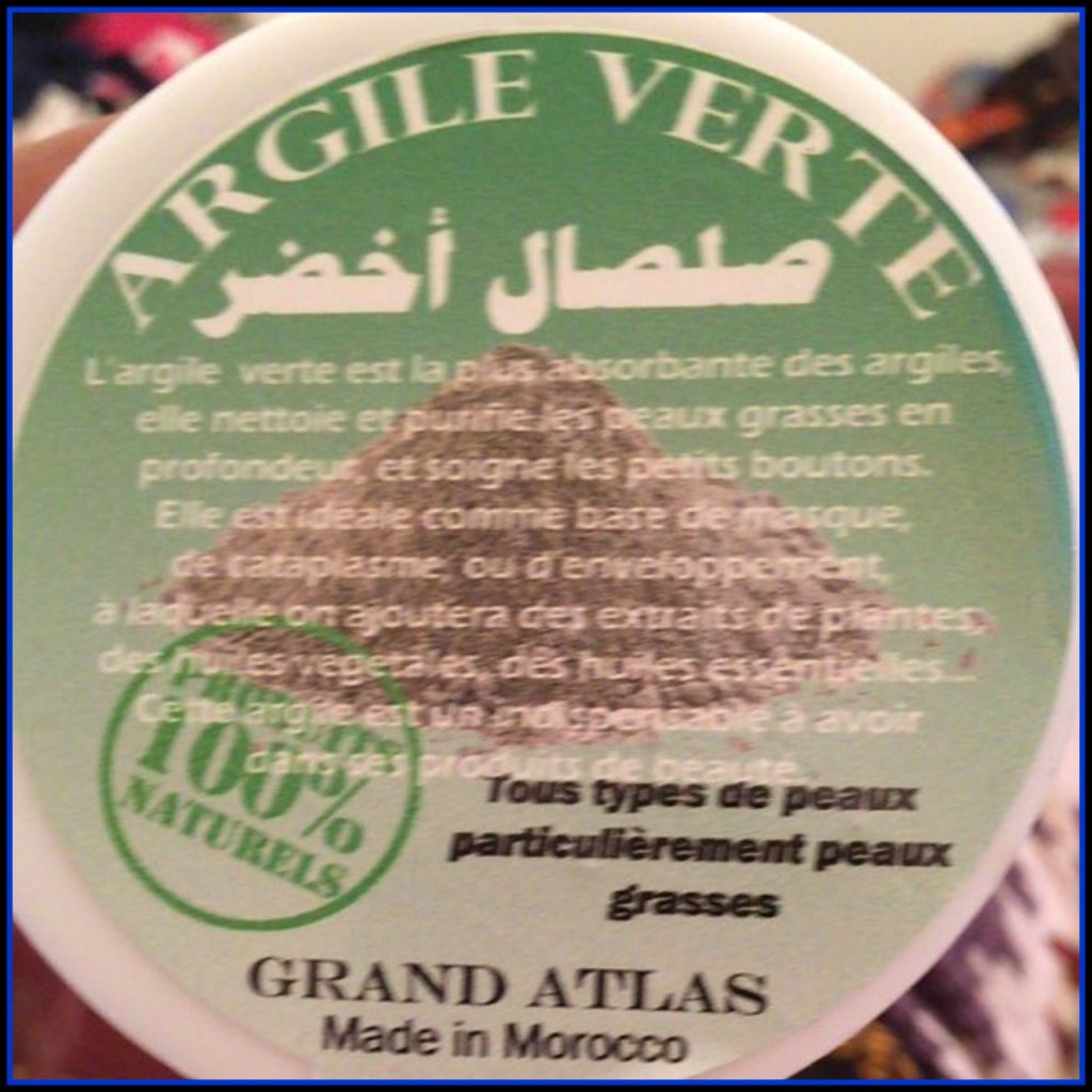 argile verte 100g