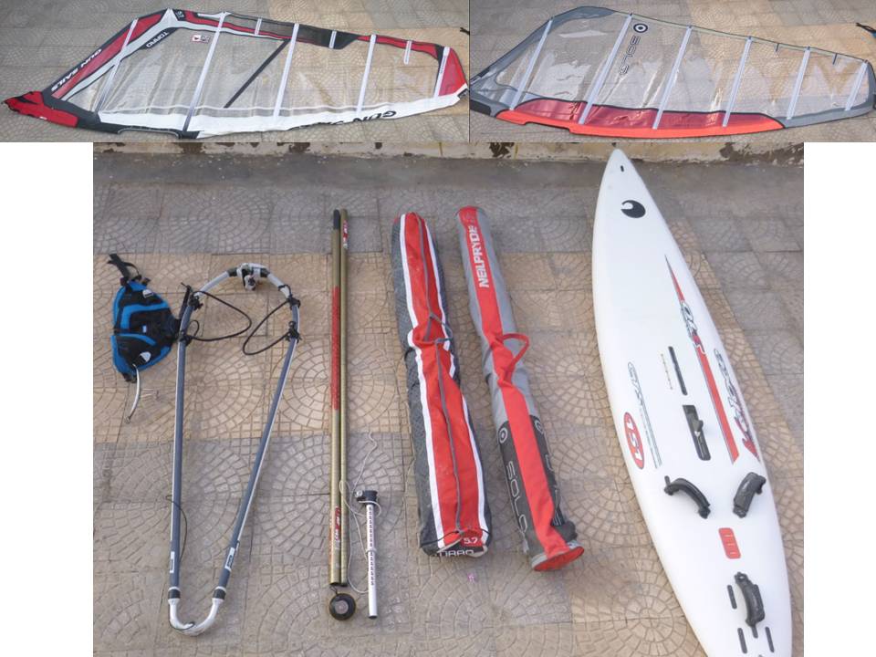 Rallonge De Planche à Voile 30 Cm – US Et SDM, Bleu, DYNAFIBER