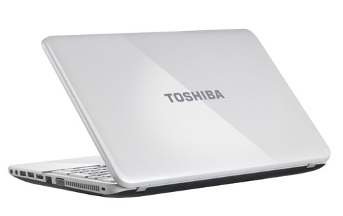 PC portable toshiba blanc
