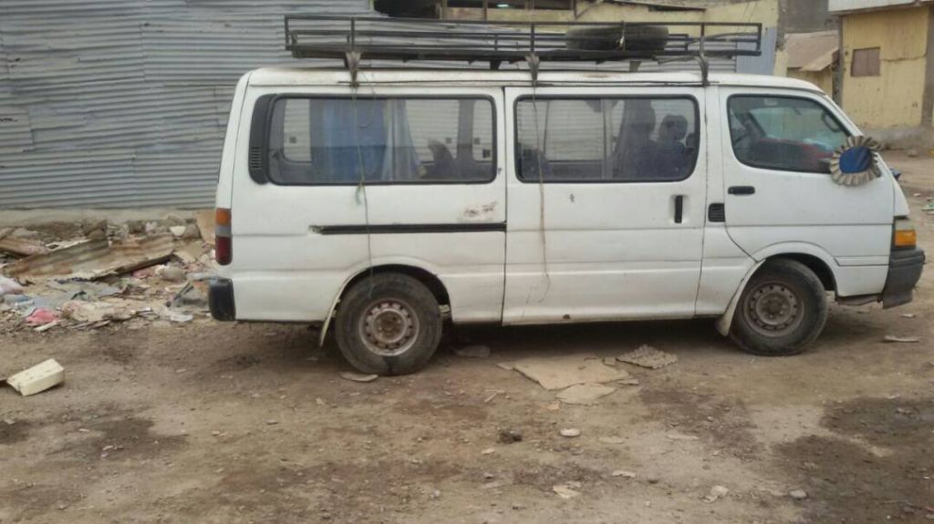 vente de mini bus Toyata