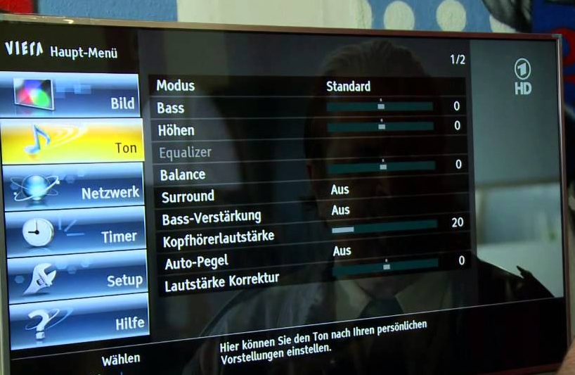 PANASONIC TV 52 POUCES