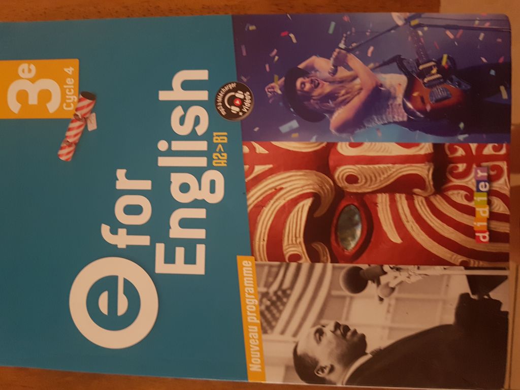 Manuel d\'anglais 3eme