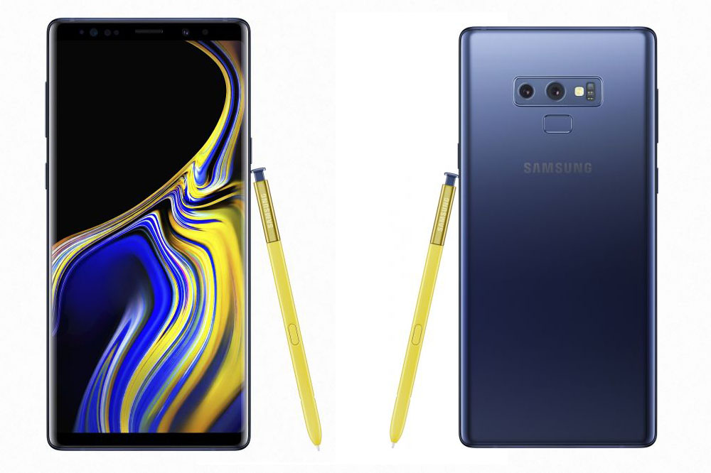 Samsung Galaxy Note 9 Dual SIM - 512GB, 8GB RAM, 4G LTE, Ocean Blue
