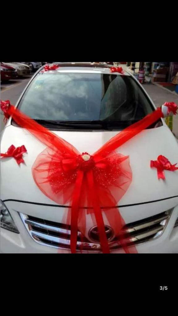 Décoration de voiture pour mariage - Djib Car Décoration à Djibouti