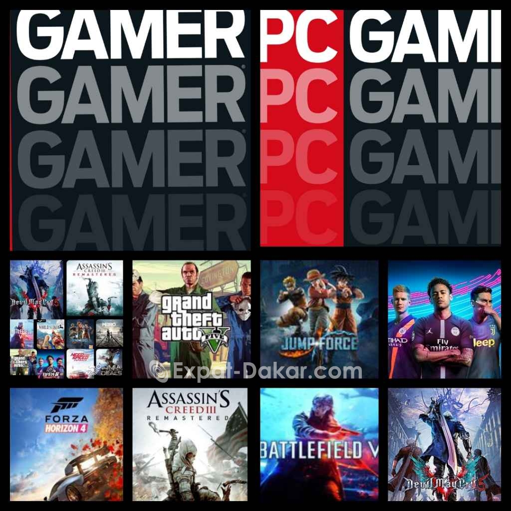 Lot de jeux PC