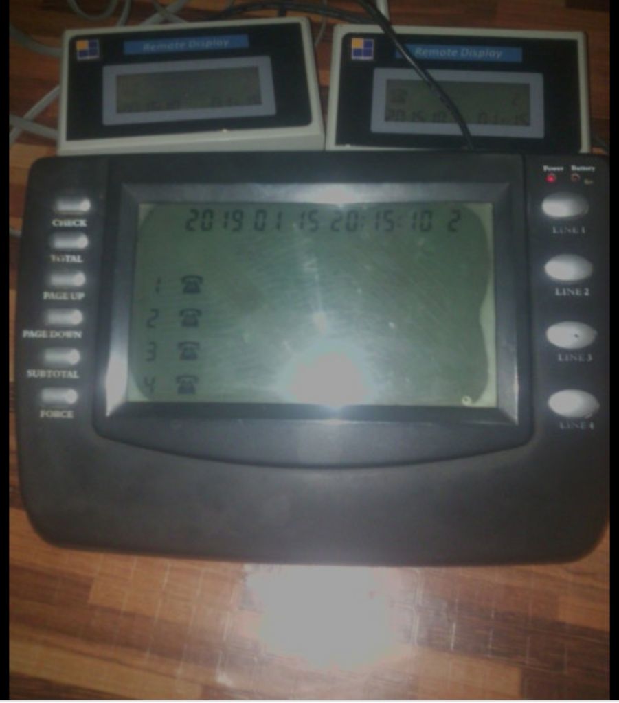 Compteur de cabine téléphonique