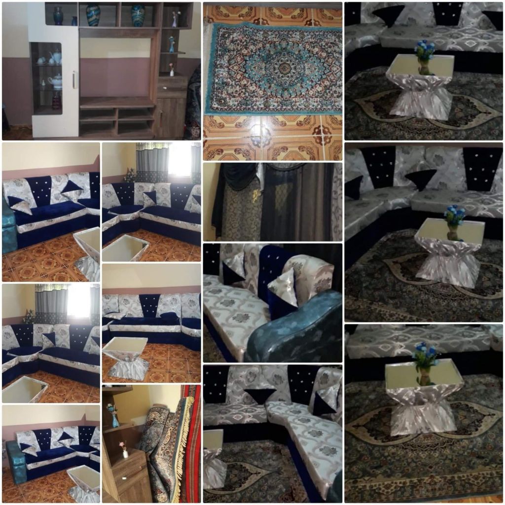 Salon moderne presque neuf