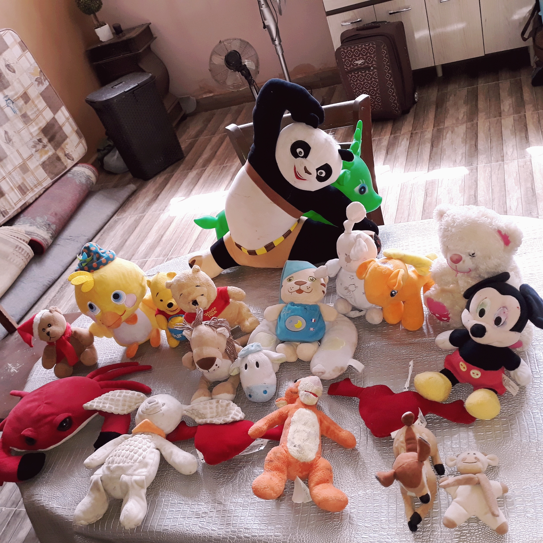 Ensemble de peluches