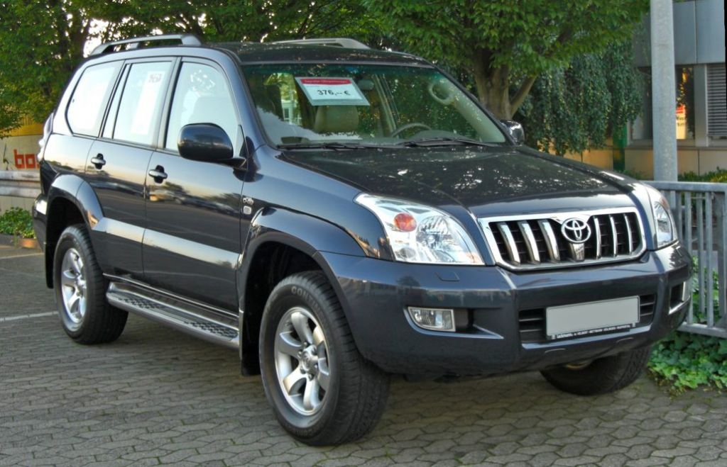 Toyota prado правый руль