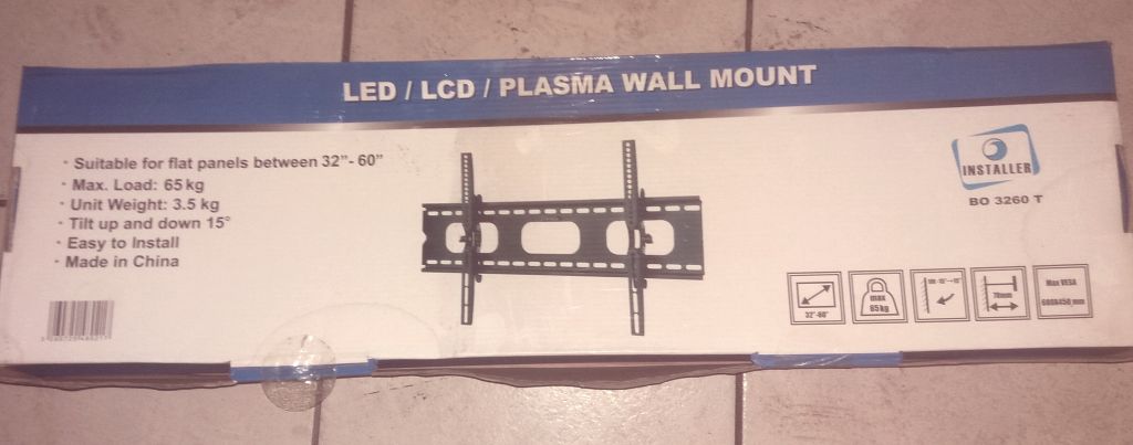 Support mural tv plasma