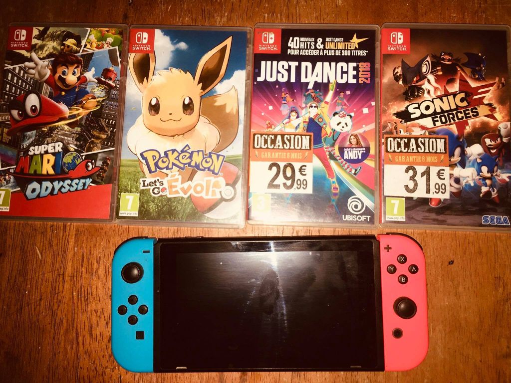 Switch L'image Ne Peut Pas être Transmise Au Téléviseur