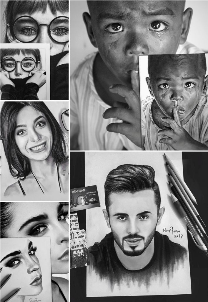 Demande de dessin de portrait