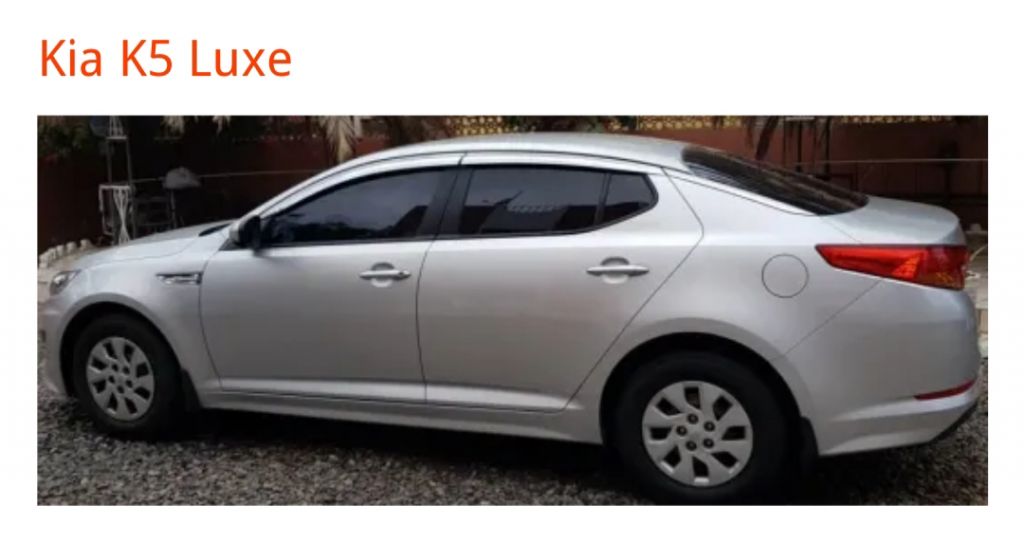 Kia k5 luxe