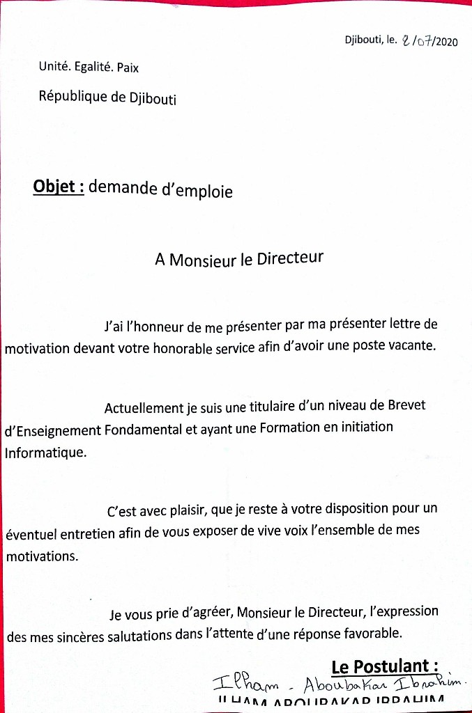 Recherche emploi Caissière