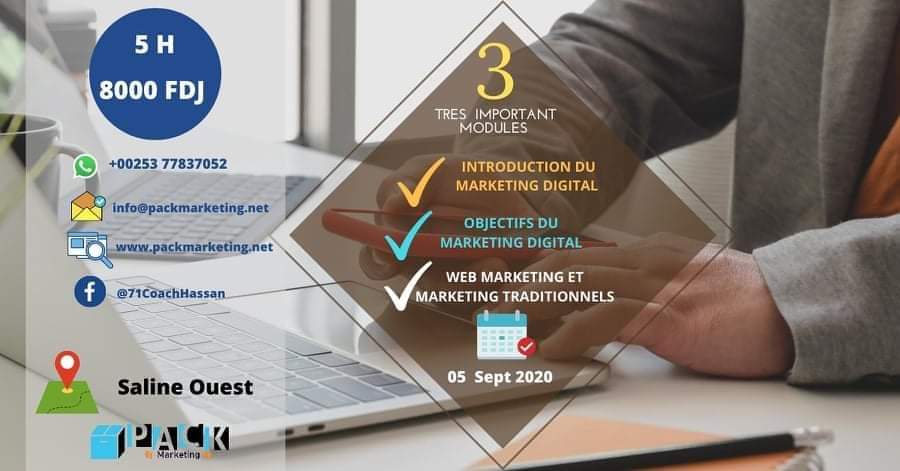  Formation  Digital  Marketing   Djibouti