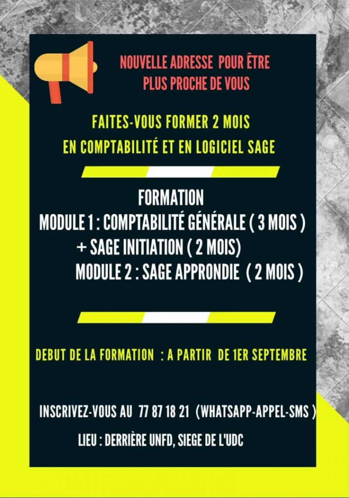 Formation en Comptabilité et en sage