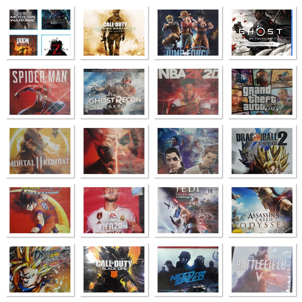 VENTES des CD et accessoires PS4 a un prix MOINS chers que celui du MARCHÉ