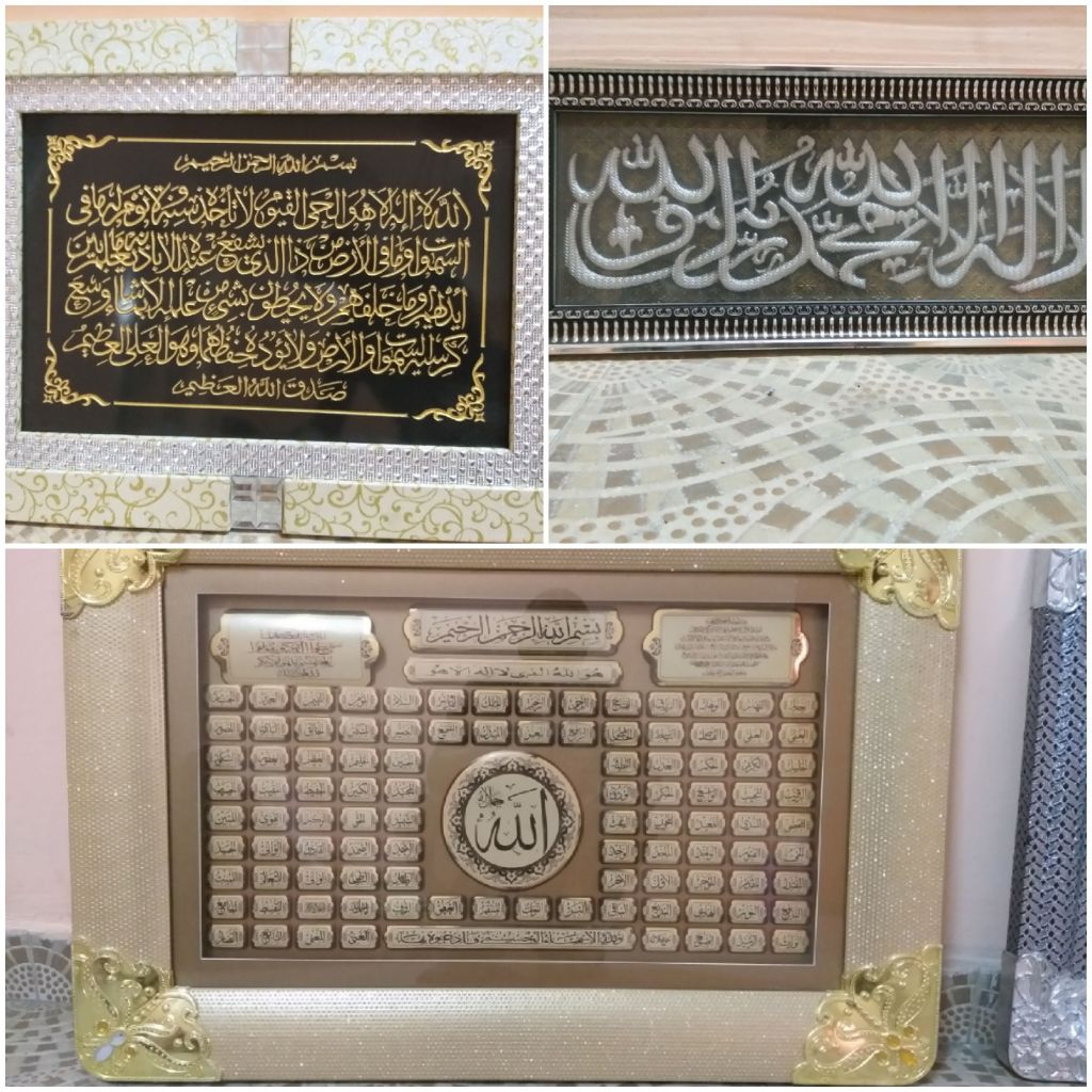 Des cadres haute décorée et dorée