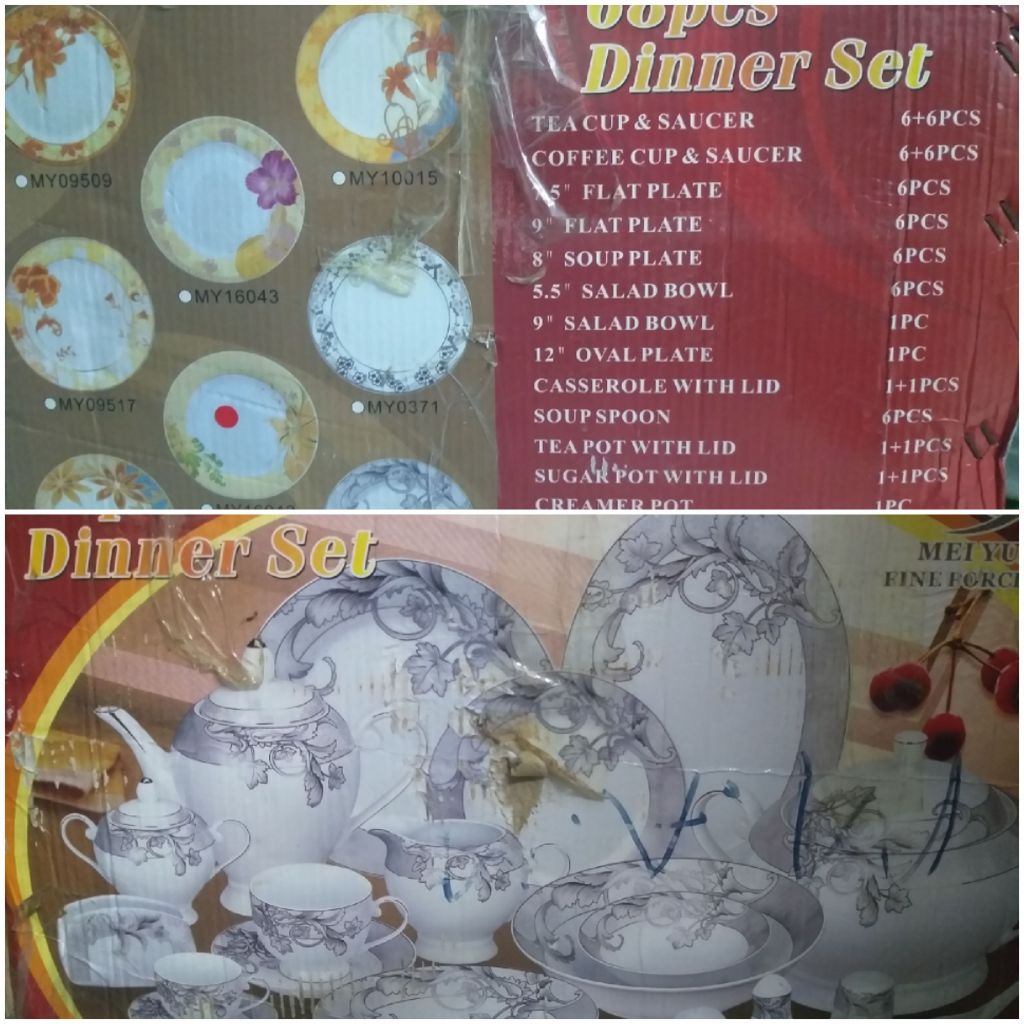 Des ustensiles de 68 pcs neufs avec son carton