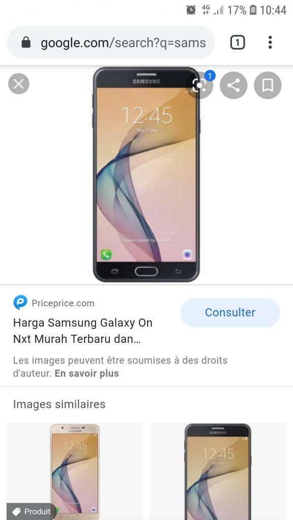 Samsung galaxy On NXT 64g.
