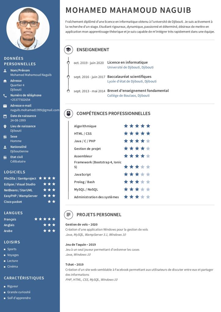 Recherche d\'un stage