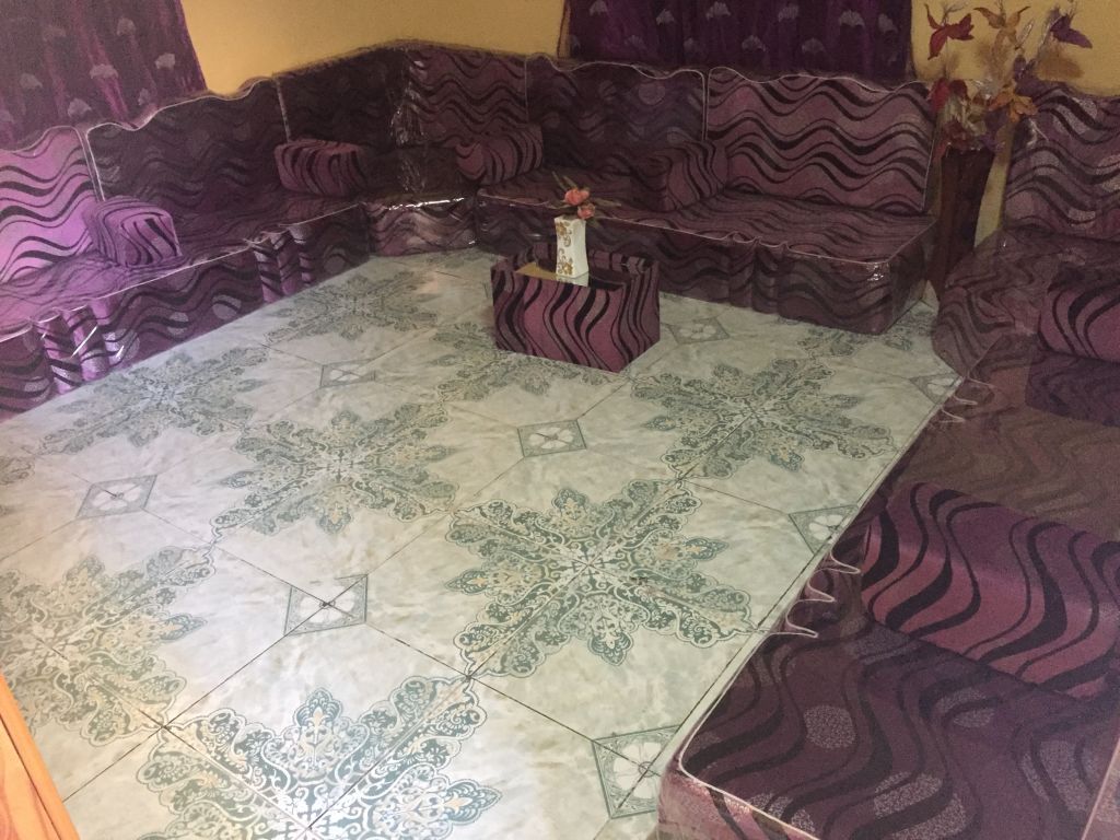 Salon avec ses accessoires
