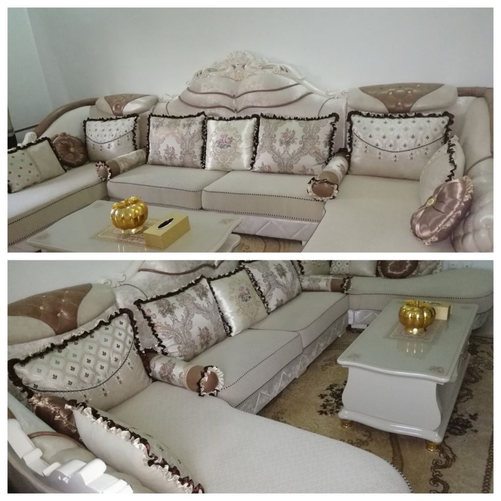 Salon encore neuf et propre très peu utilisé