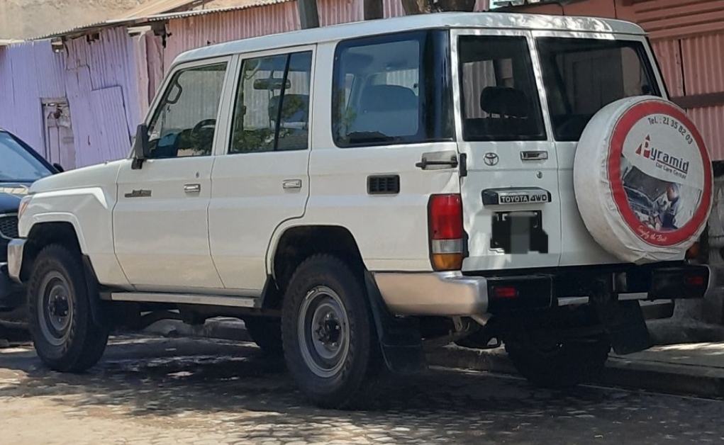Land cruiser Hardtop à Djibouti