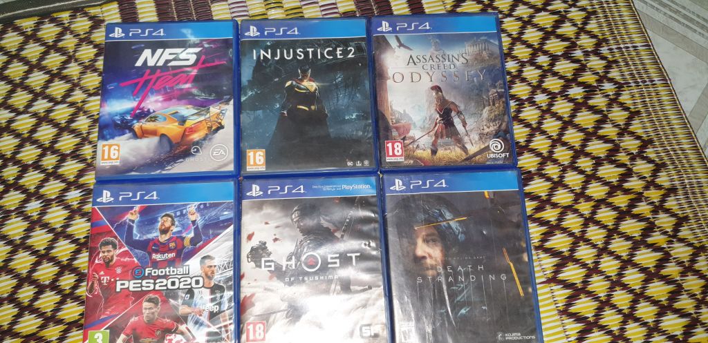 lot jeux ps4