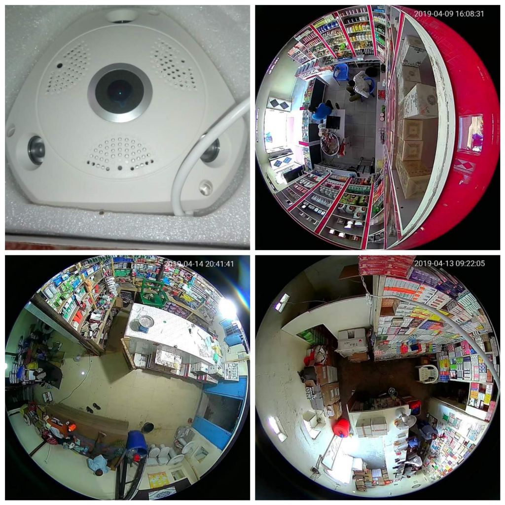 VR CAM 3D 360 DEGRÉS PANORAMIQUE SANS FIL IP