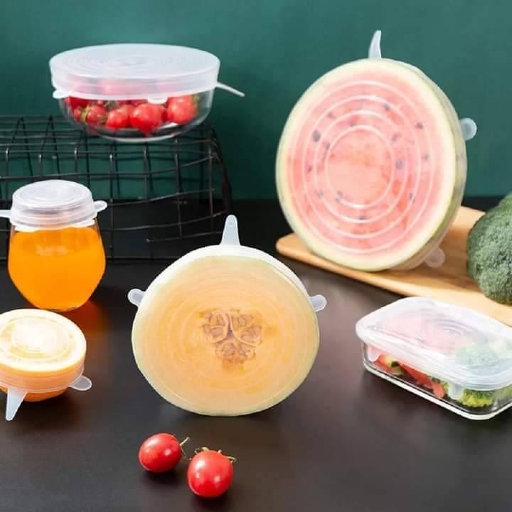 Couvercles en silicones