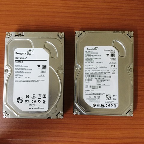 HD Seagate - 2 TB + 80 GB bonus Hot sales