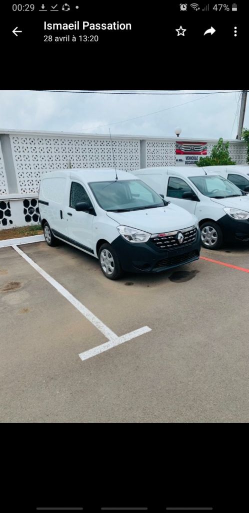 Vente voiture Renault 2020