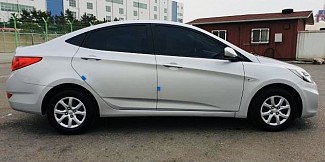 The Hyundai Accent 2014