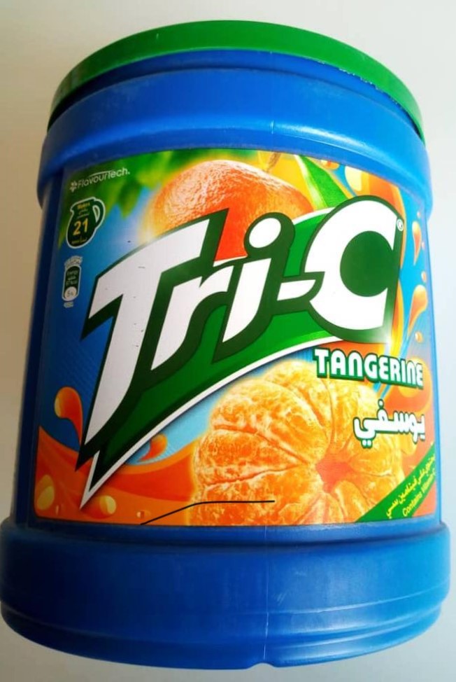 Boisson saveur orange en poudre