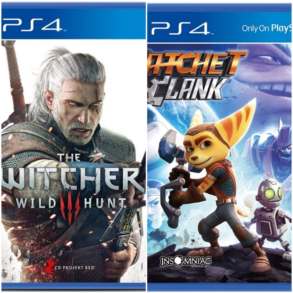 Witcher 3 et ratchet and clank échange ou vendre