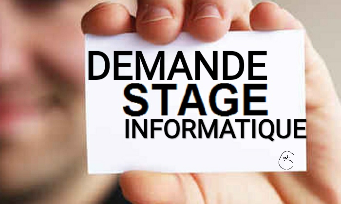 À la recherche d\'un stage informatique