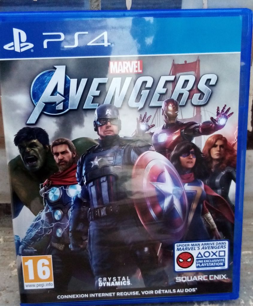 Cd ps4 avengers