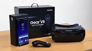 Samsung Galaxy S8 avec casque VR
