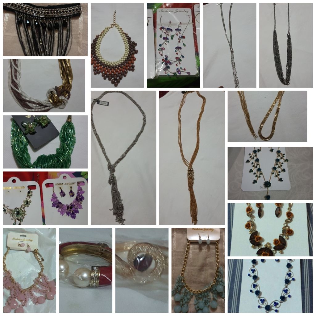 Colliers et des ensembles pas cher