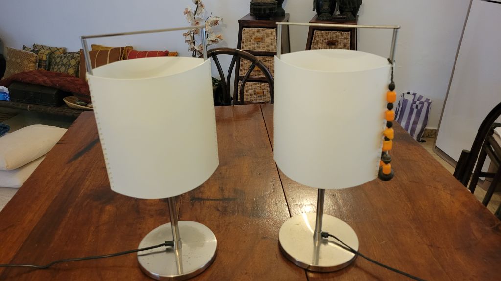 2 Lampes de chevet