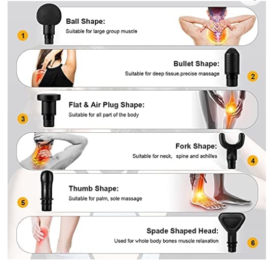 A VENDRE PUISSANT PISTOLET DE MASSAGE MULTIFONCTION