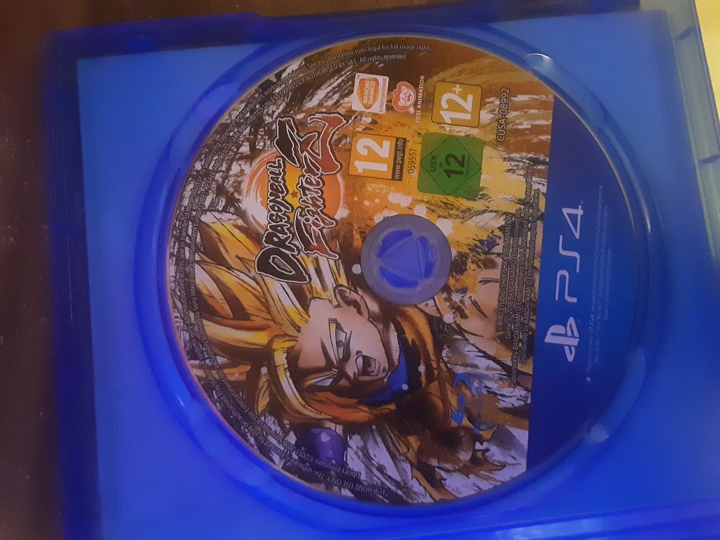 Cd ps4 dragon ball z fihter