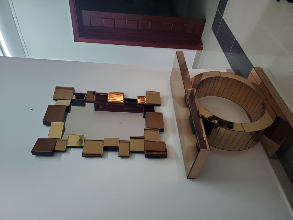 Console table avec mirroir pour décoration