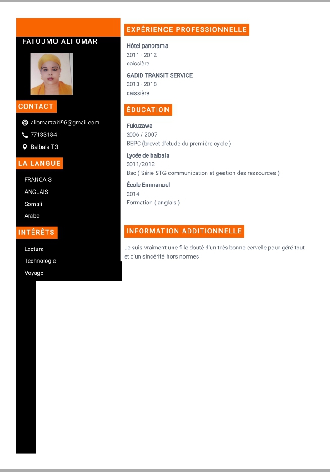 Longue expérience a la recherche D\'emploi