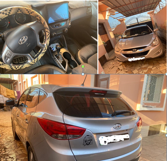 vente voiture hyundai Tuscan