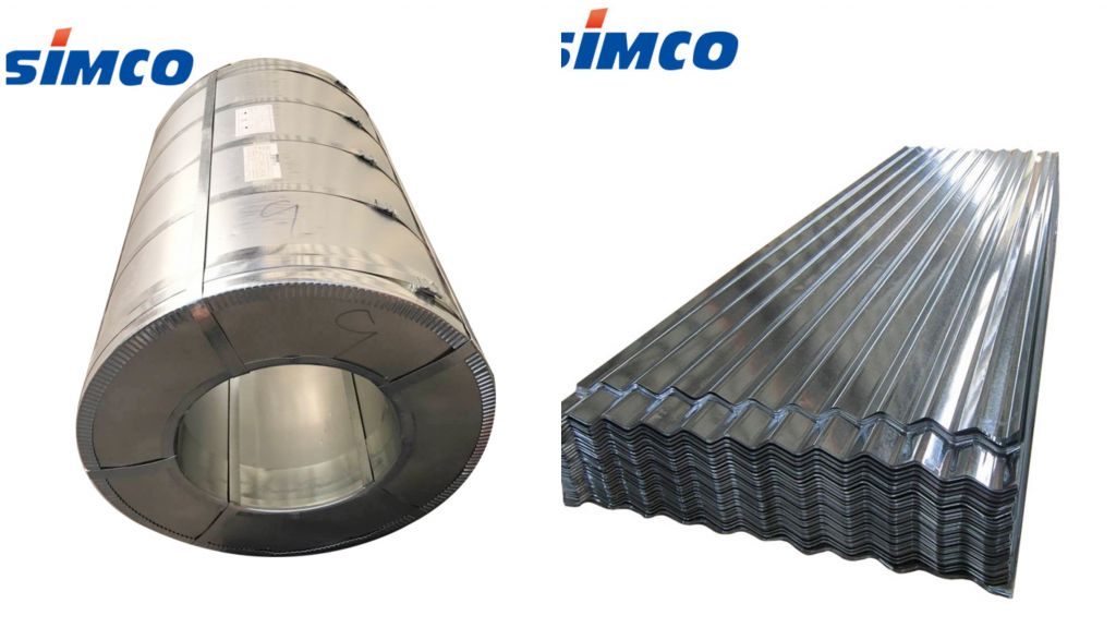 Bobines d\'acier galvanisés